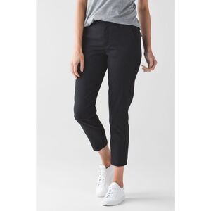 Lululemon City Trek Trouser 28" Black Sz 4 / XS